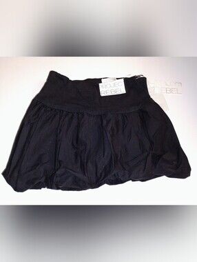 Project Rebel Women's Black Bubble Skirt New Size L